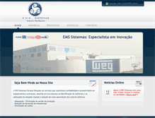 Tablet Screenshot of emssistemas.com.br